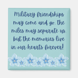 Imã Amizade Militar Venham e Iam Magnet