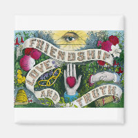 Amizade ou o olho que vê tudo - Símbolo de vinheta