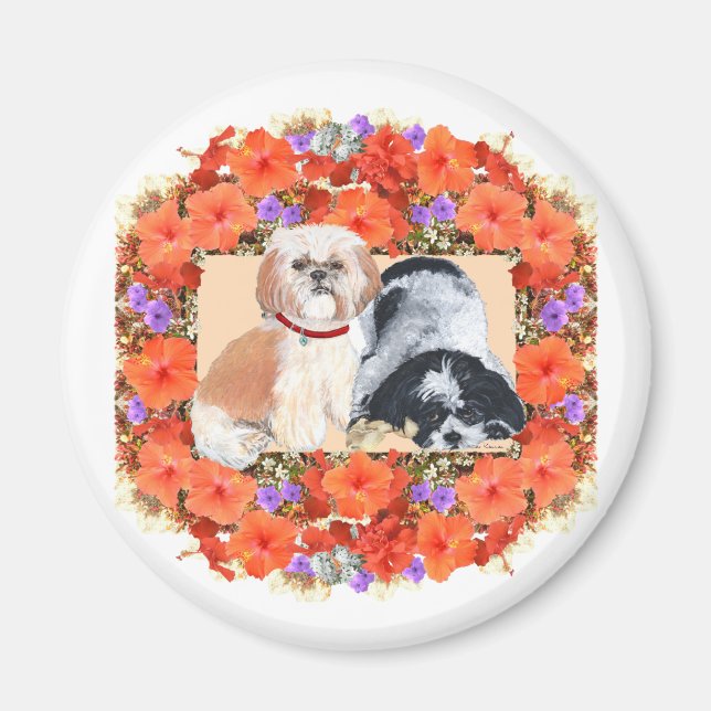 Imã Amo Meu Shih Tzu (Frente)