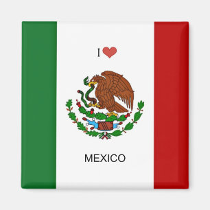 Imã Amo o México, Bandeira do México