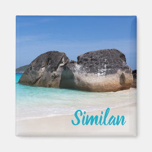 Imã Amo semelhante de praia Andaman Sea Phuket Tailân