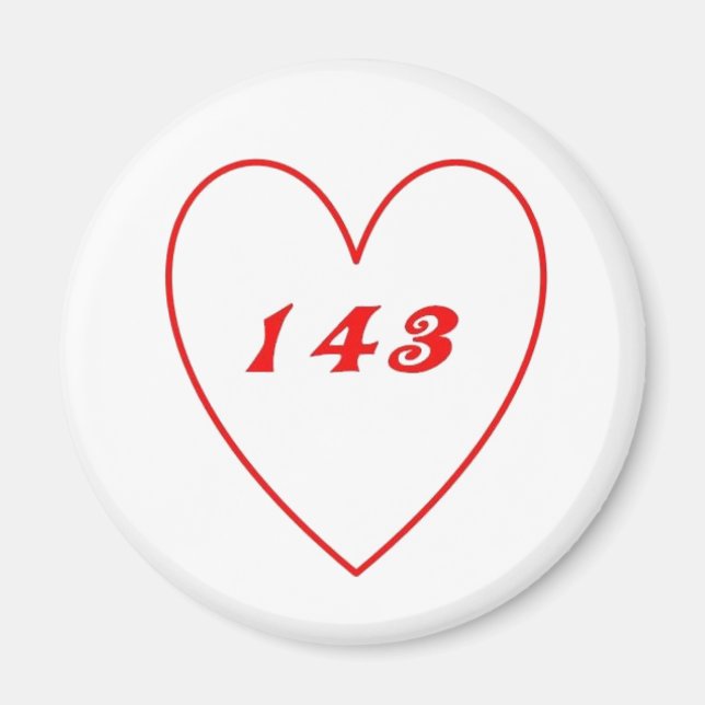 Imã Amo-Te (Frente)