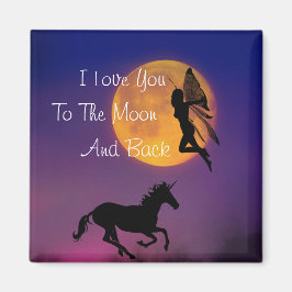 Imã Amo-te à Lua e Volta