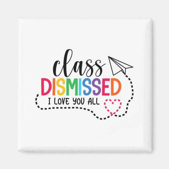 Imã Amo-Te Todos Cl Despedida Professora No Dia Passad (Frente)