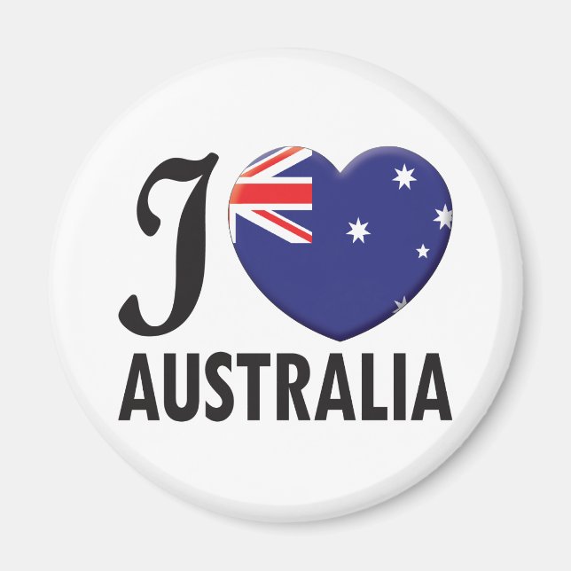 Imã Amor Austrália (Frente)
