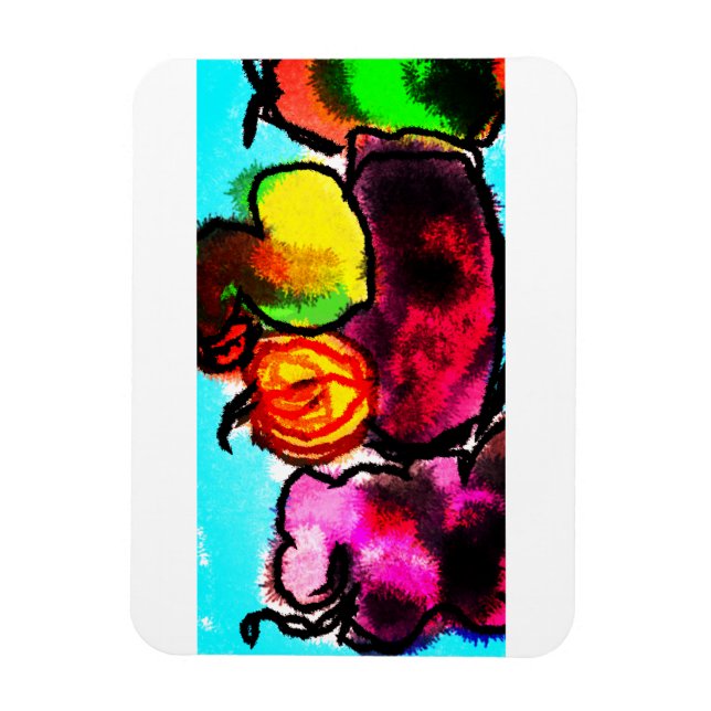 Ímã Amor brilhante de outono (Vertical)