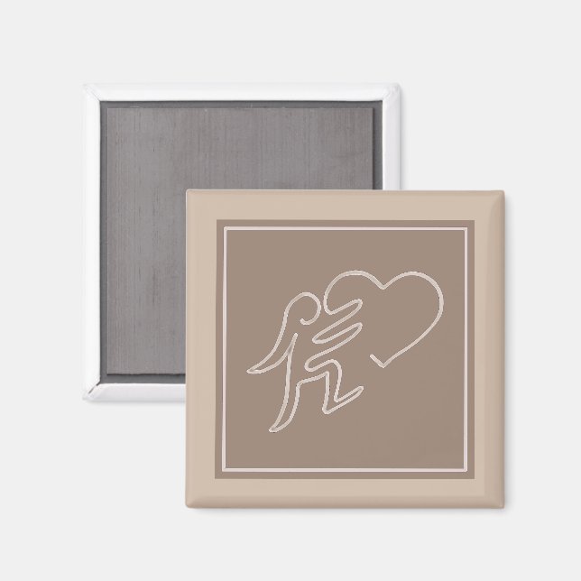 IMÃ AMOR (CACAU) (Front/Back)