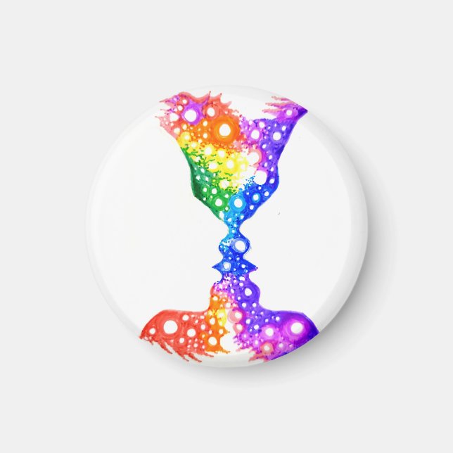 Imã Amor colorido (Frente)