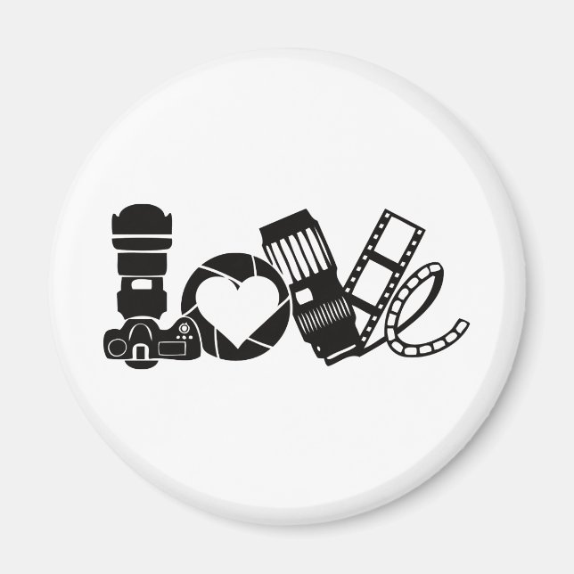 Imã Amor com Câmera (Frente)
