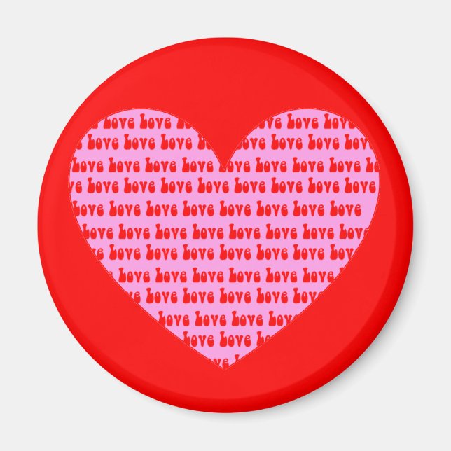 Imã Amor Coração (Frente)