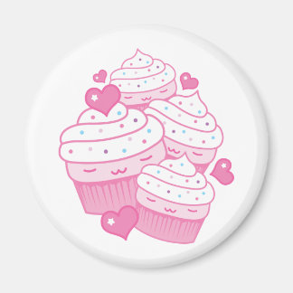 Imã amor cupcake