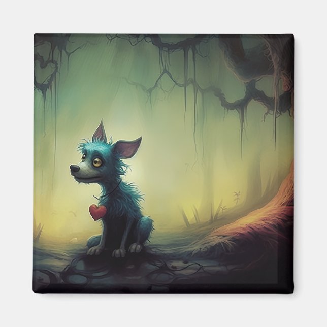 Imã Amor de Cachorro (Frente)