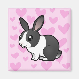 Imã Amor de Coelho (orelha caída pelo liso)