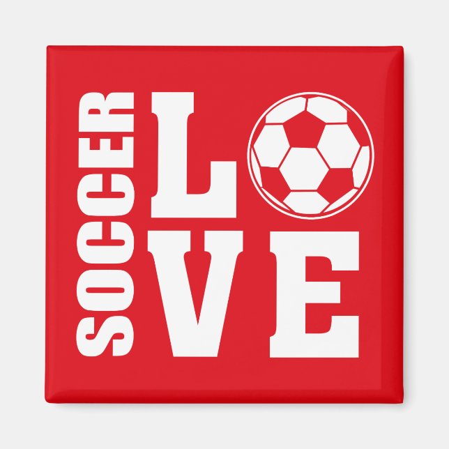 Imã Amor de futebol (Frente)