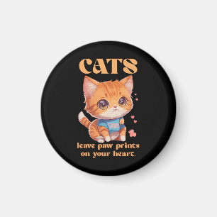 Imã amor de gatinho fofo