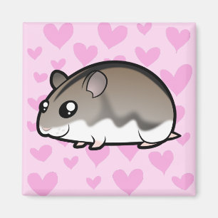 Imã Amor de Hamster Anão