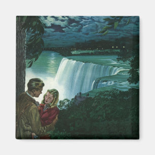 Imã Amor de Lua de Mel Vintage, Recém-Casados em Niaga