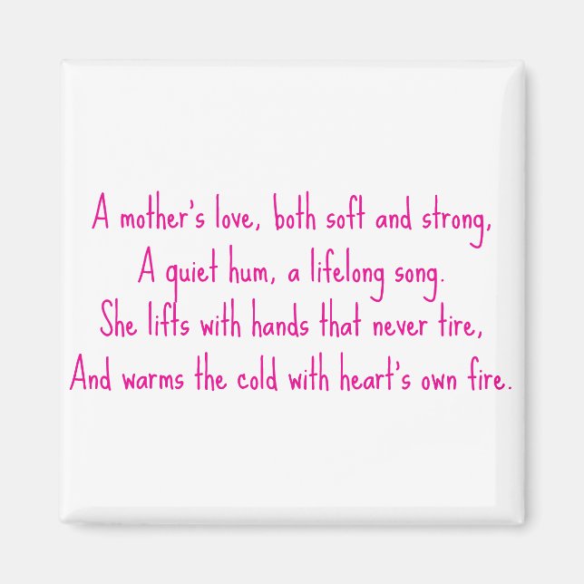 Imã Amor de Mãe (Frente)