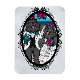 Ímã Amor de Newfy (Dia dos Namorados, Casamento, Anive