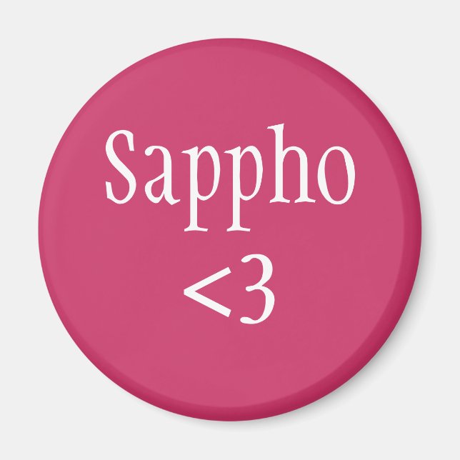 Imã Amor de Sappho (Frente)
