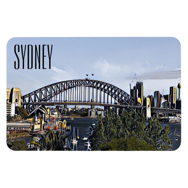 Ímã amor de sydney (Horizontal)