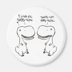 Imã Amor de T-rex