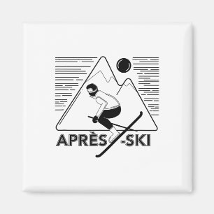 Imã Amor Divertido Depois do Ski - Ótimo Presente para