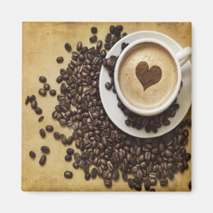 Imã Amor do café