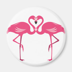 Imã Amor do flamingo