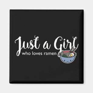 Imã Amor dos Ramen apenas um ímã dos macarronetes da