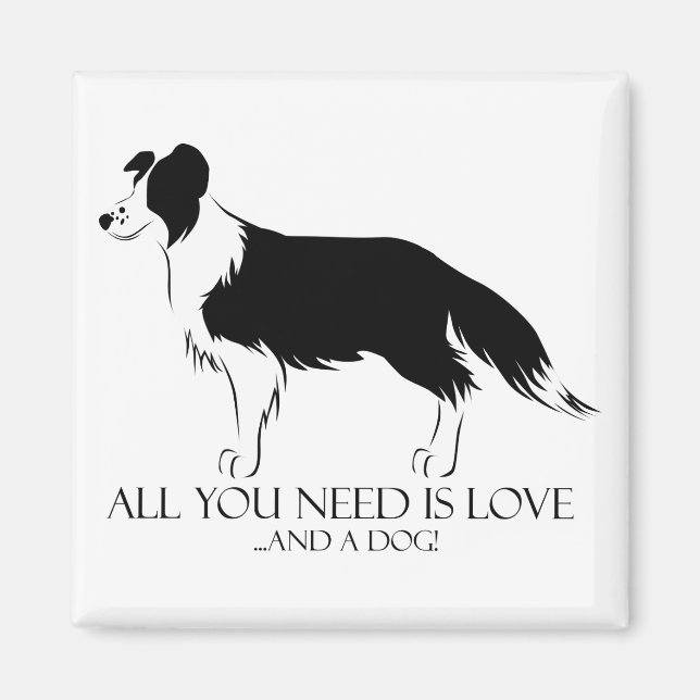 Imã Amor E Cachorro (Frente)