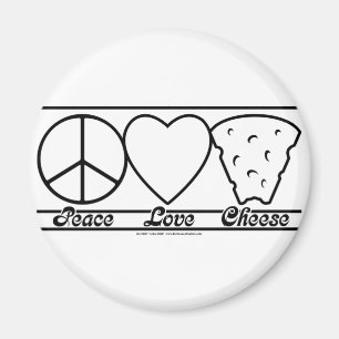 Imã Amor e queijo da paz