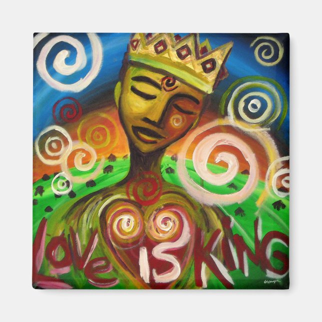 Imã Amor é Rei Magnet (Frente)