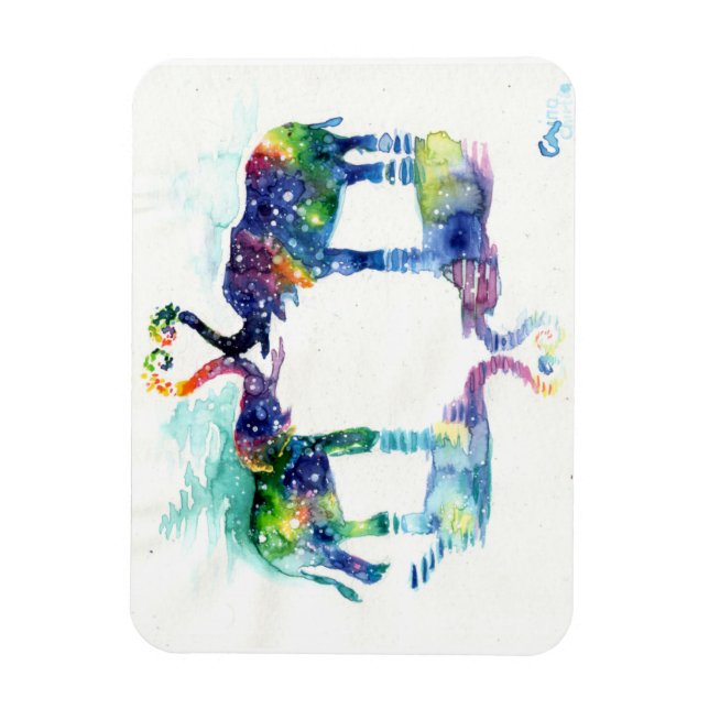 Ímã Amor elefante (Vertical)