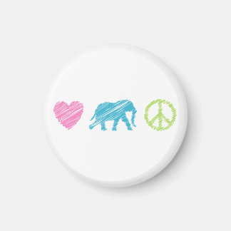 Imã Amor, Elefante e Paz