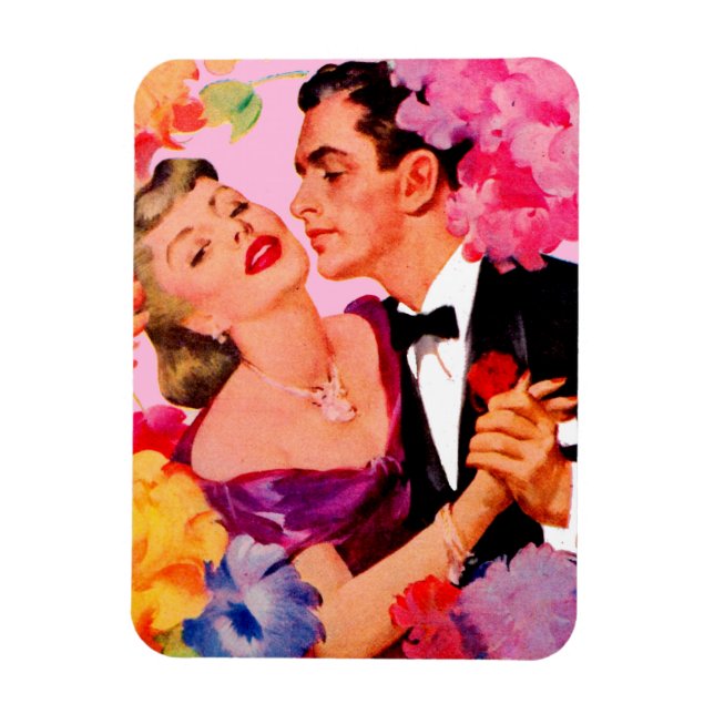 Ímã Amor em Bloom (Vertical)