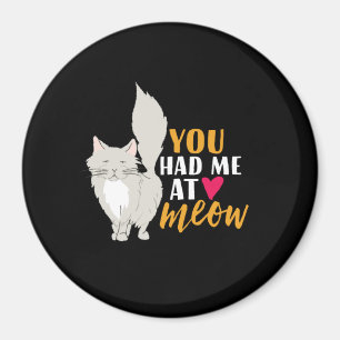 Imã Amor engraçado do gato e do gatinho você teve-me