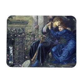Ímã Amor entre as ruínas (por Edward Burne-Jones)