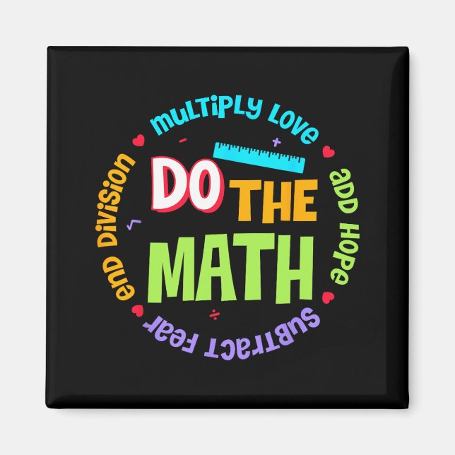 Imã Amor Esperança Medo Faz Teste De Matemática (Frente)