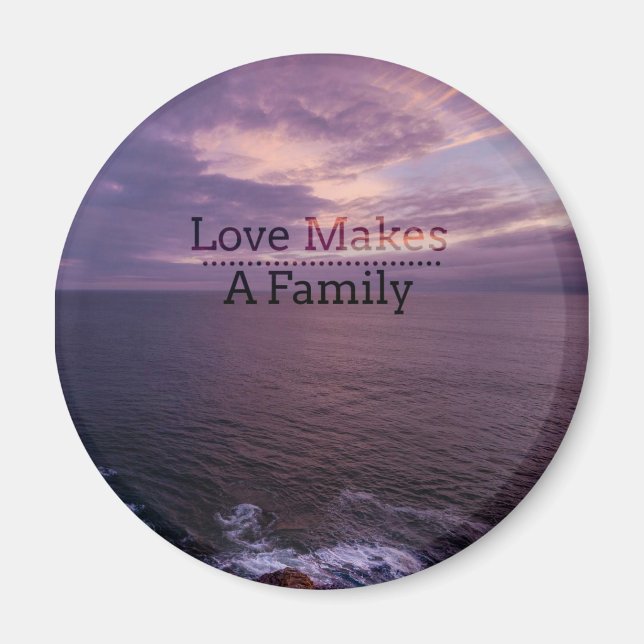 Imã Amor Faz Adoção Familiar - Cuidados De Foster (Frente)