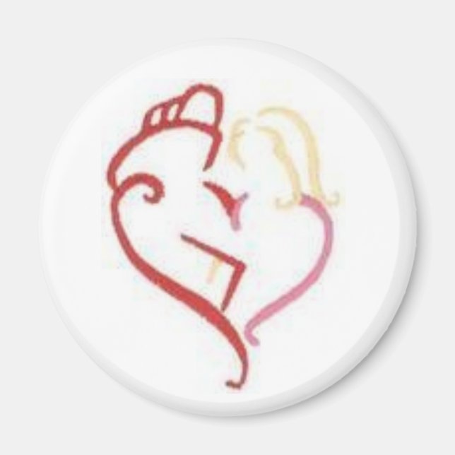 Imã Amor Fogo (Frente)