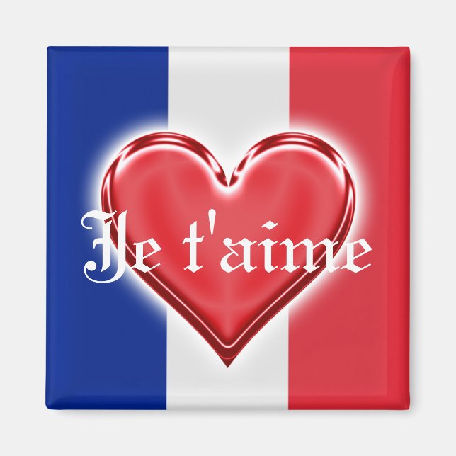 Imã Amor francês (Frente)
