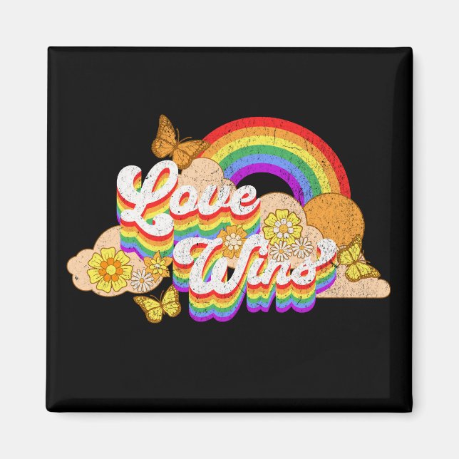 Imã Amor ganha design de texto (Frente)