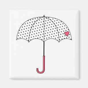 Imã Amor guarda-chuva
