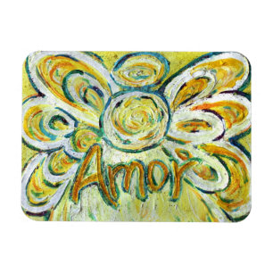 Ímã Amor Guardian Angel Word Custom Magnet