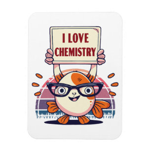 Ímã Amor Guppies e Química