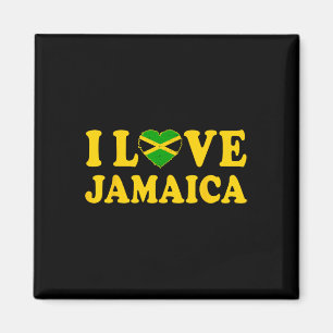 Imã Amor Jamaica Heart Orud Jamaican Independência