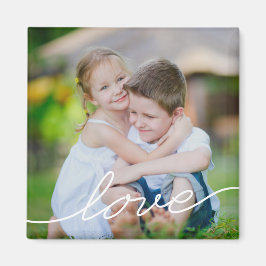 Imã AMOR Magneta de Fotografias Personalizadas Escreve