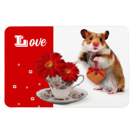 Ímã Amor. Magneta de presentes para Dia de as mães de