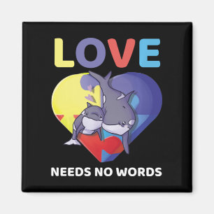 Imã Amor Não Precisa De Palavras Autismo Sensibilizaçã